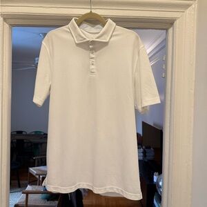 Elegant White Polo Shirt for Men